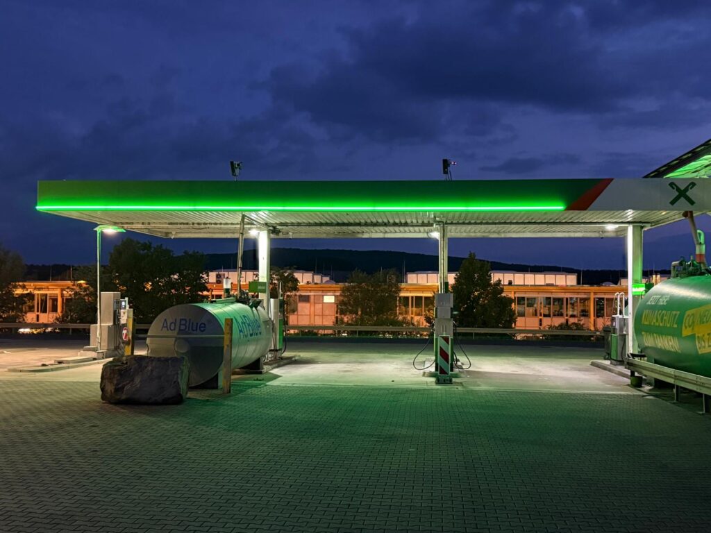 Raiffeisen - Petrol station Adblue area